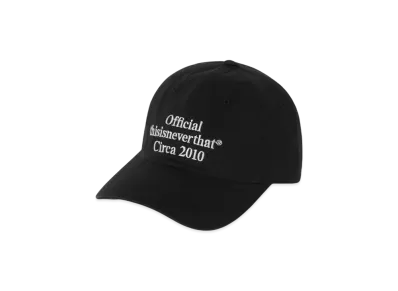 thisisneverthat Times Cap "Black"