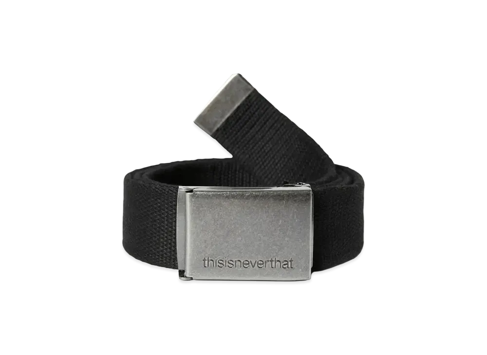 thisisneverthat Web Belt "Black"