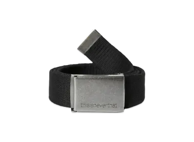 thisisneverthat Web Belt "Black"