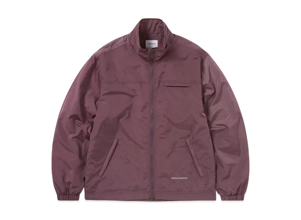 thisisneverthat SP-Logo Warm Up Jacket "Plum"