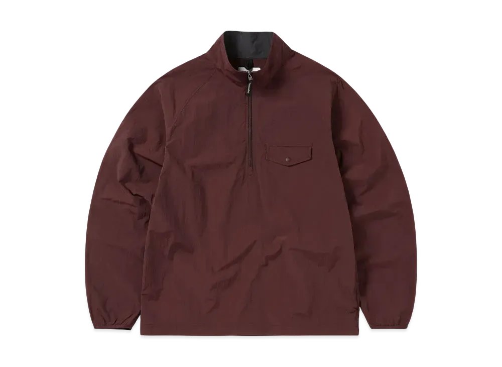 thisisneverthat Half Zip Sports Pullover "Burgundy"