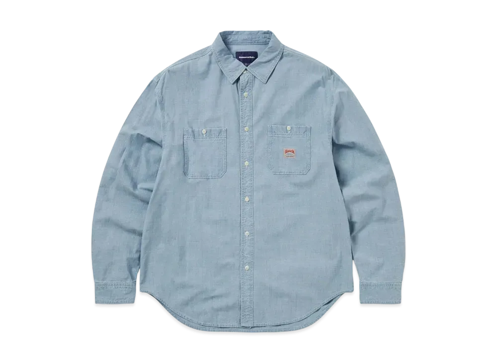 thisisneverthat Chambray Shirt "Blue"