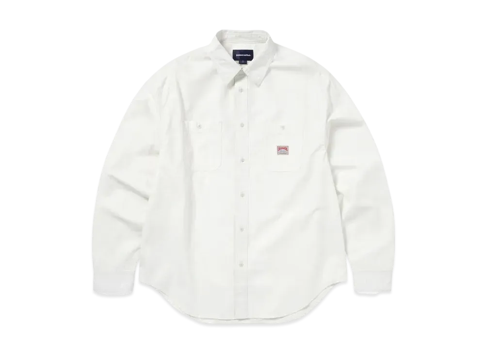 thisisneverthat Chambray Shirt "White"
