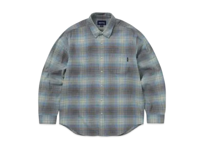 thisisneverthat Flannel Check Shirt "Grey"