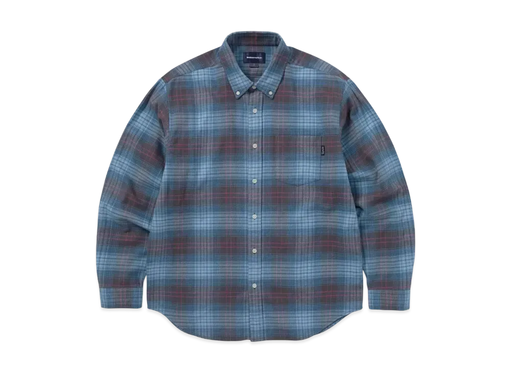 thisisneverthat Flannel Check Shirt "Blue"