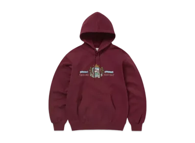thisisneverthat Crest Hoodie "Burgundy"