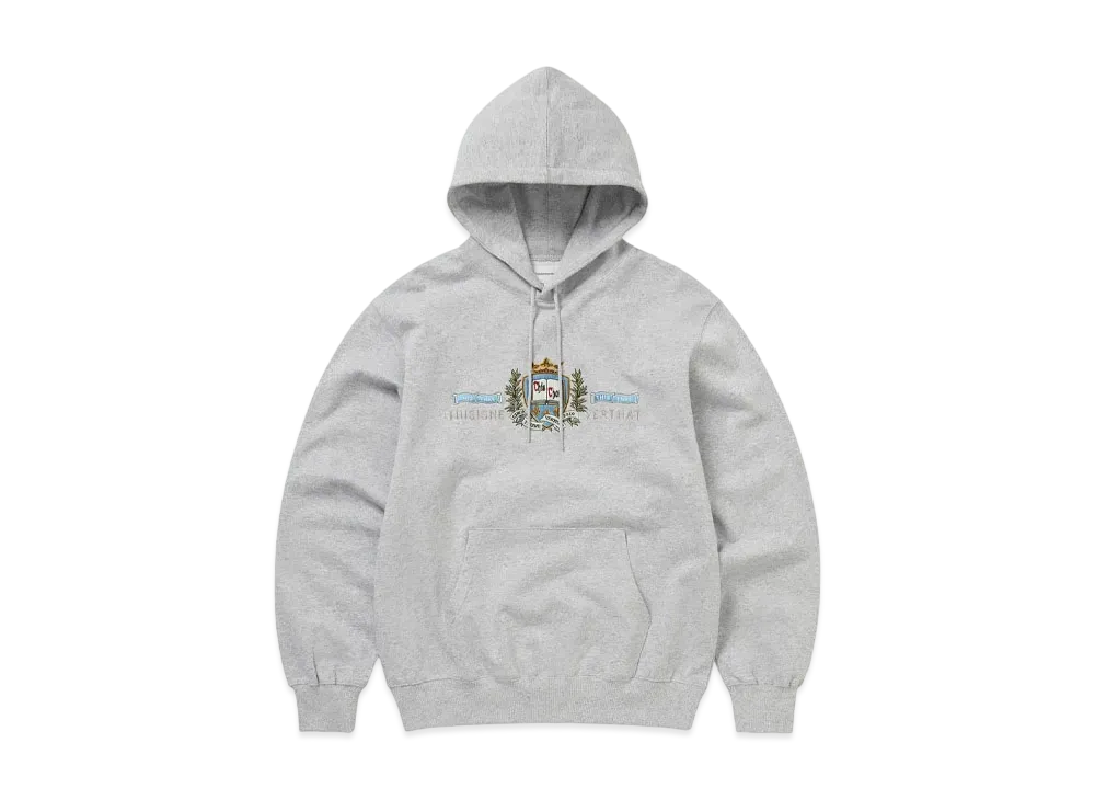 thisisneverthat Crest Hoodie "Heather Grey"