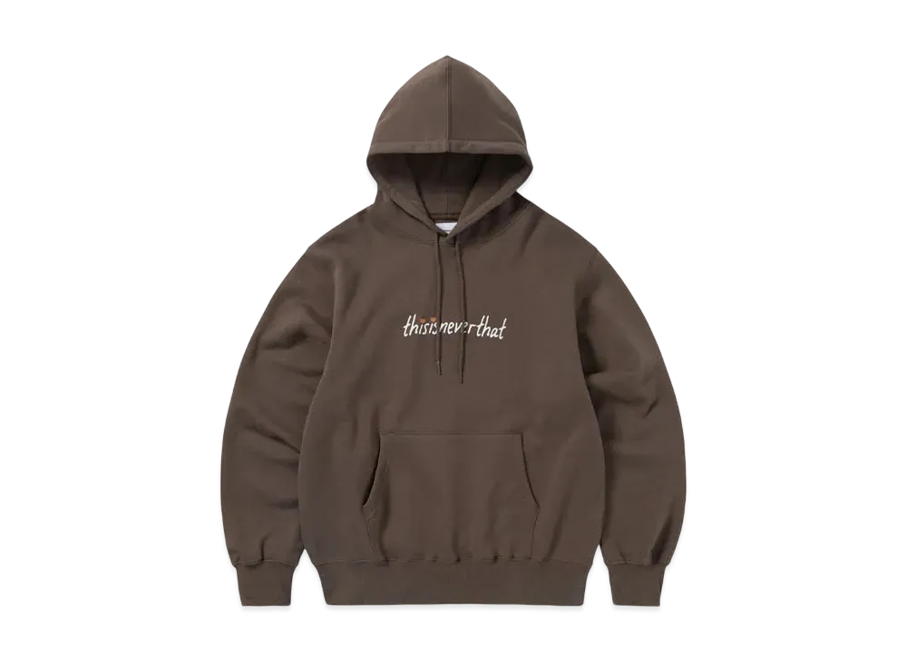 thisisneverthat Dunk Hoop Hoodie "Brown"
