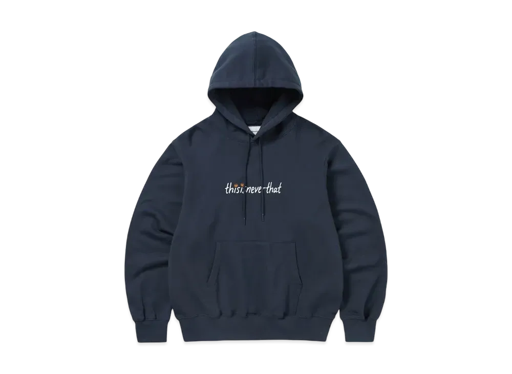 thisisneverthat Dunk Hoop Hoodie "Navy"