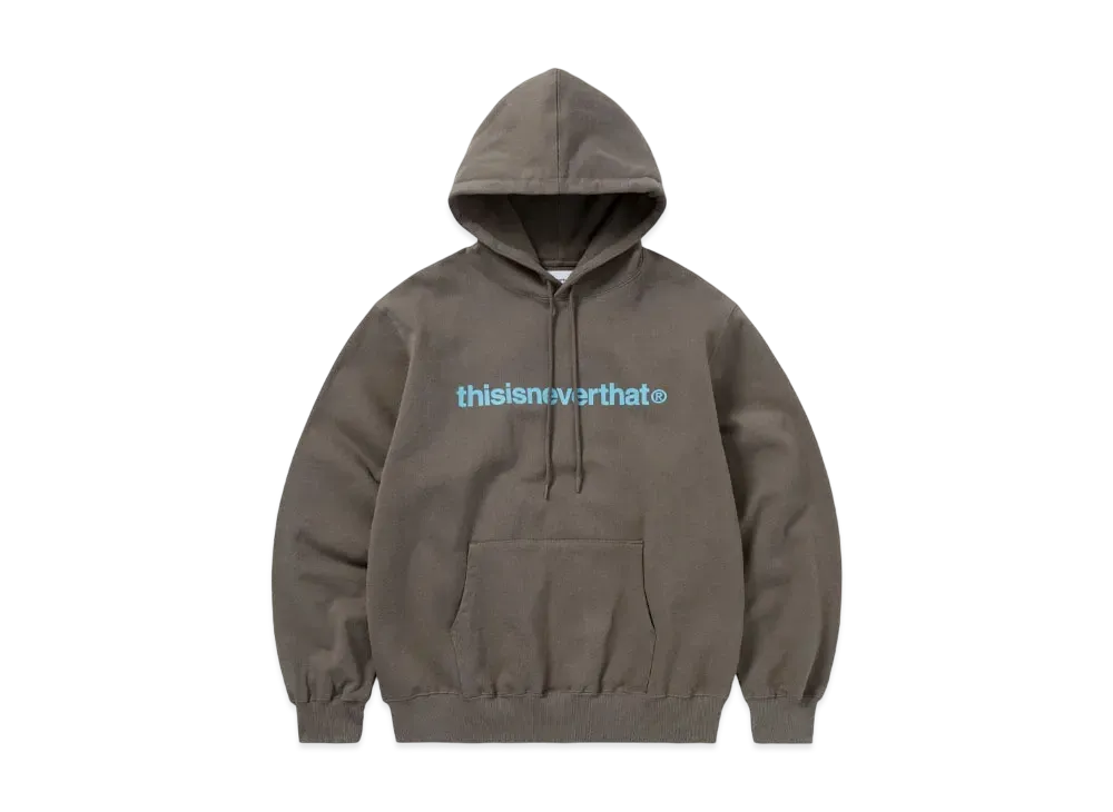 thisisneverthat T-Logo LT Hoodie "Dark Mocha"