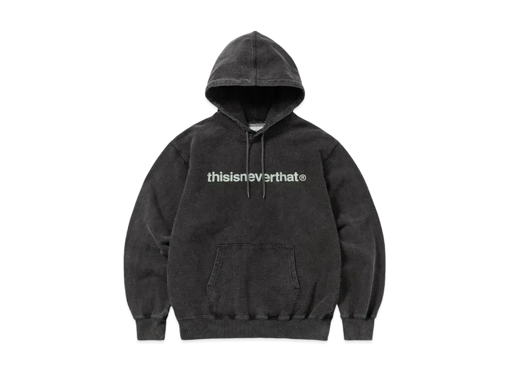 thisisneverthat T-Logo LT Hoodie "Washed Black"