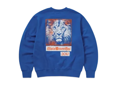 thisisneverthat Lion 2010 Crewneck "Blue"