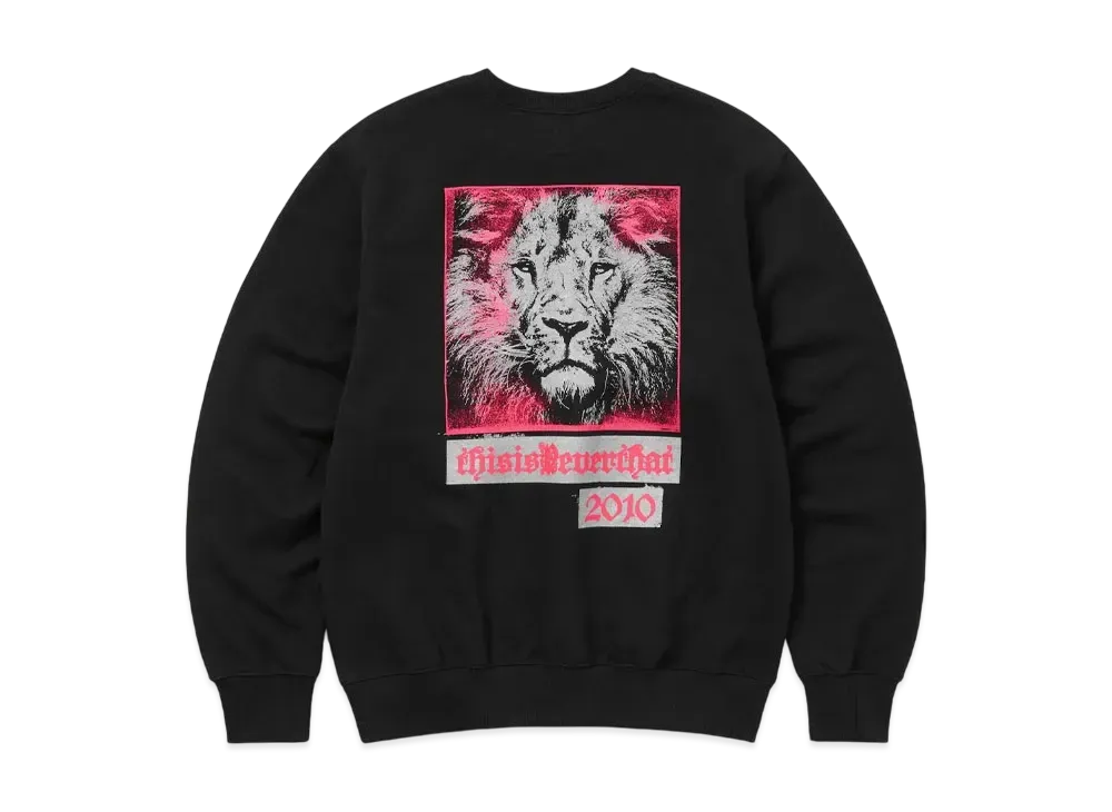 thisisneverthat Lion 2010 Crewneck "Black"