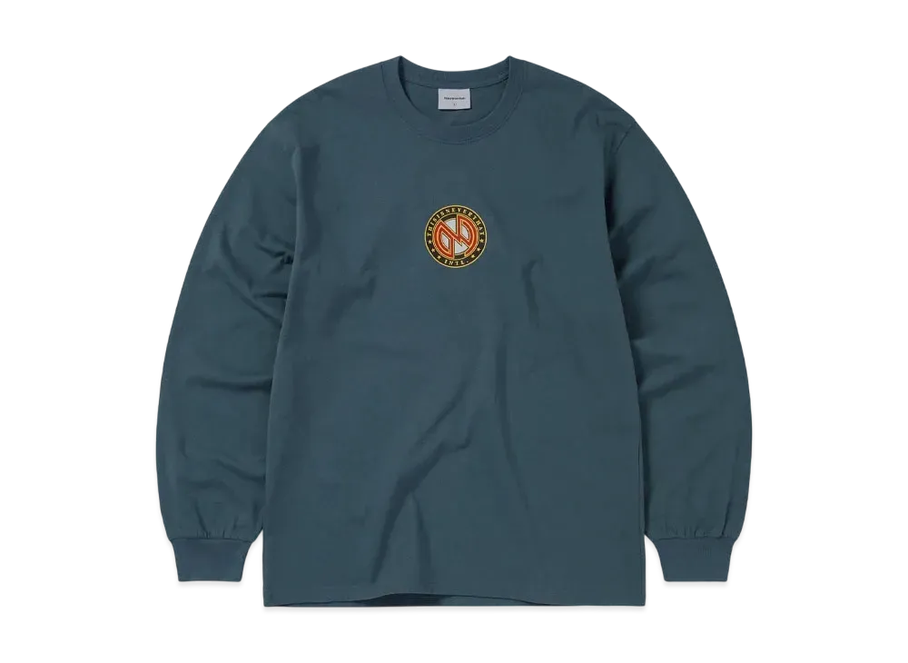 thisisneverthat Monogram L/S Tee "Light Navy"