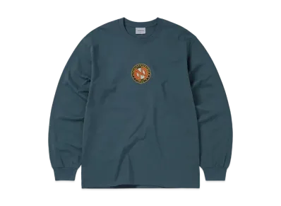 thisisneverthat Monogram L/S Tee "Light Navy"