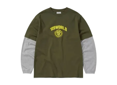 thisisneverthat Layered L/S Tee "Olive"