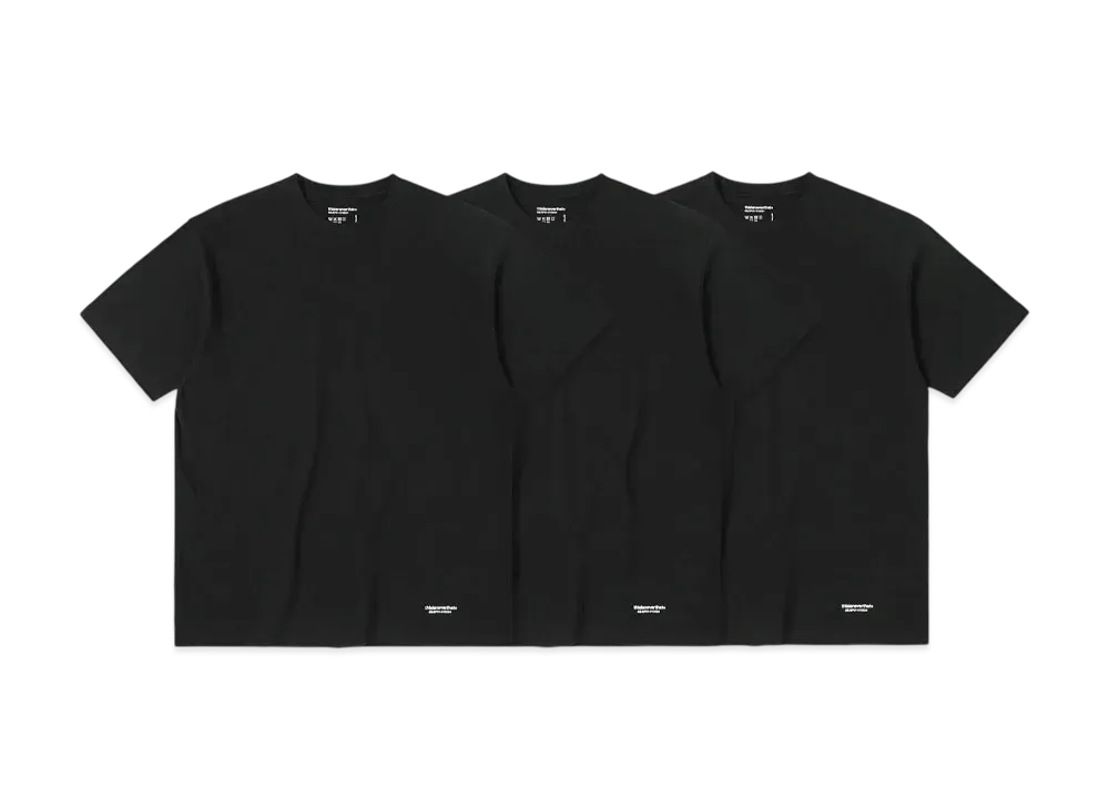 thisisneverthat 3 Tagless T-Shirts "Black"