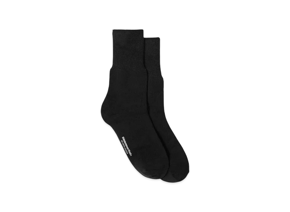 thisisneverthat Soft Socks 2Pack "Black"