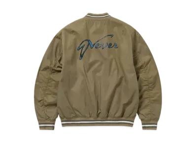 thisisneverthat Faded Stadium Jacket "Beige"