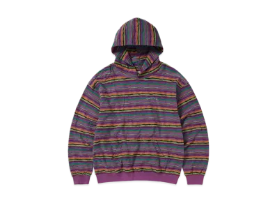 thisisneverthat Wave Jacquard Hoodie "Violet"