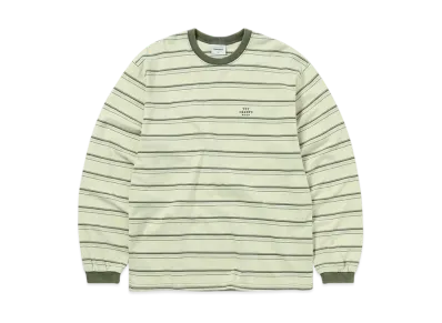 thisisneverthat Striped L/S Tee "Yellow"