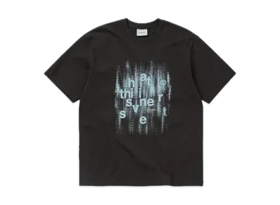thisisneverthat Brushed Paint Tee "Black"