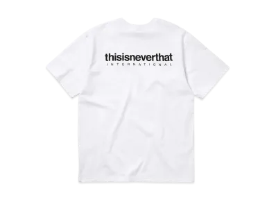 thisisneverthat INTL. Logo Tee "White"