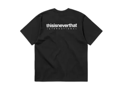thisisneverthat INTL. Logo Tee "Black"