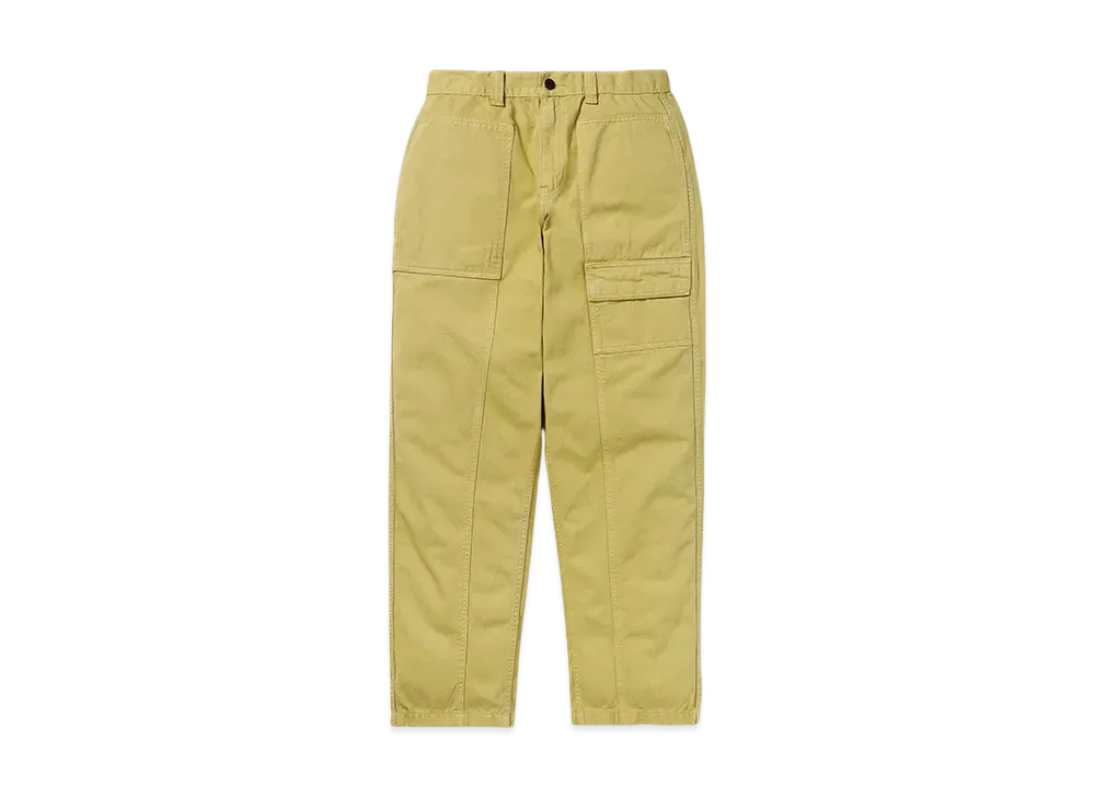 thisisneverthat Paneled Overdyed Pant "Yellow"