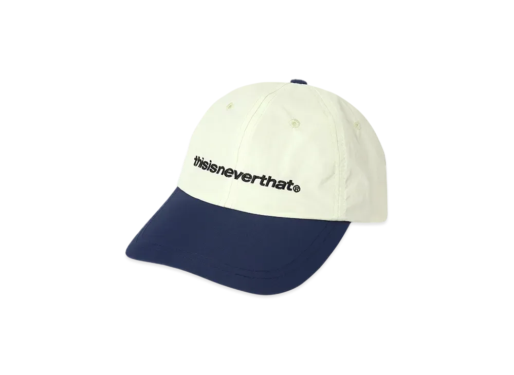 thisisneverthat SP-Logo Nylon Cap "Ivory/Blue"