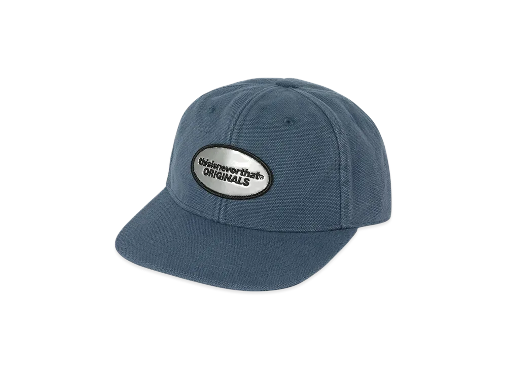 thisisneverthat Canvas Patch Cap "Dusty Blue"
