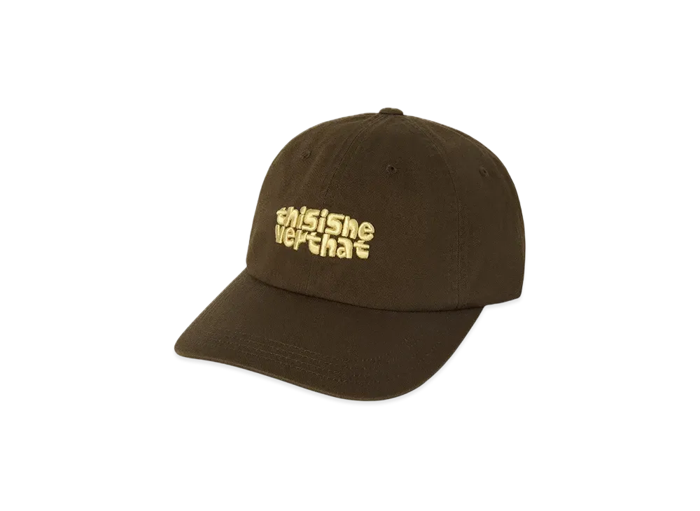 thisisneverthat Bold Logo Cap "Brown"