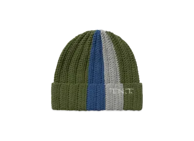 thisisneverthat Multicolor Crochet Beanie "Green"