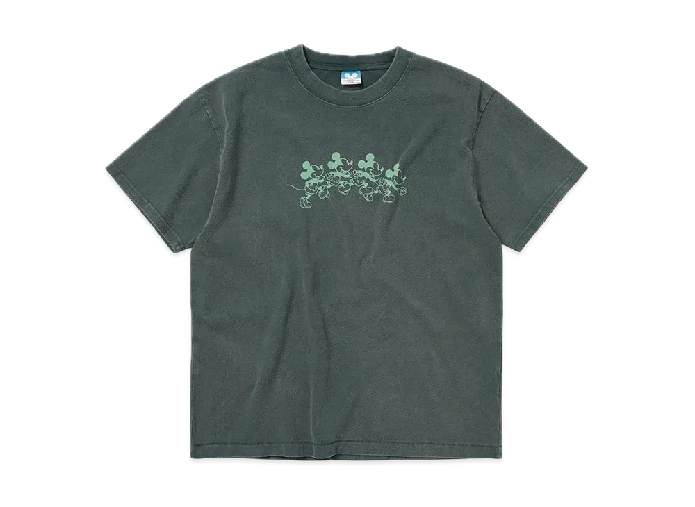 thisisneverthat x Disney Mickey Motion Tee "Dark Green"