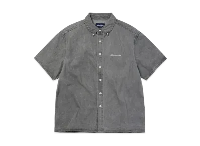 thisisneverthat Washed Denim S/S Shirt "Grey"