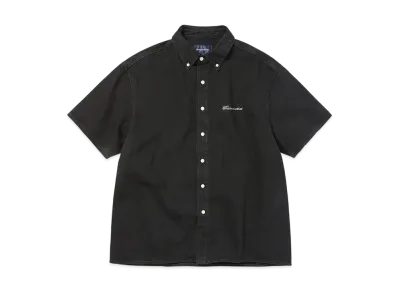 thisisneverthat Washed Denim S/S Shirt "Black"