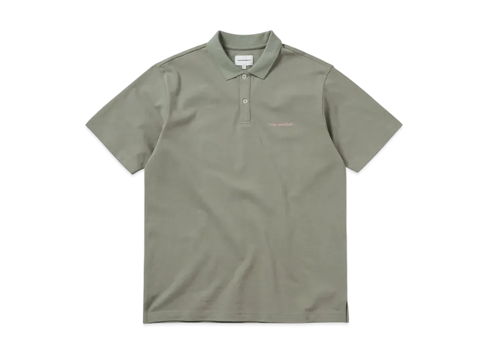 thisisneverthat T-Logo S/S Jersey Polo "Light Olive"