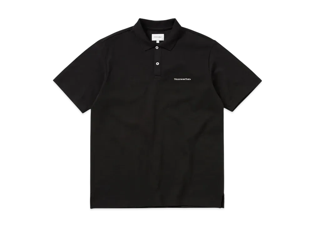 thisisneverthat T-Logo S/S Jersey Polo "Black"