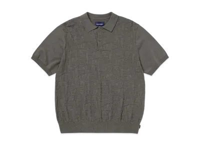 thisisneverthat Stacked TNT S/S Knit Polo "Grey"