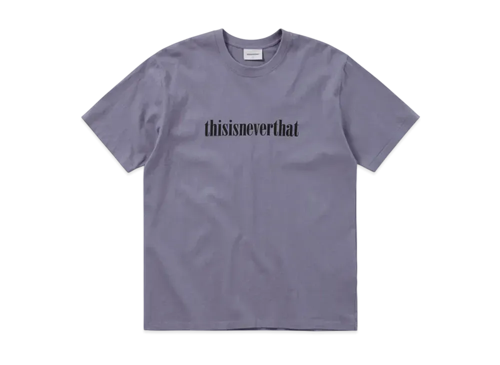 thisisneverthat Onyx Logo Tee "Purple Grey"