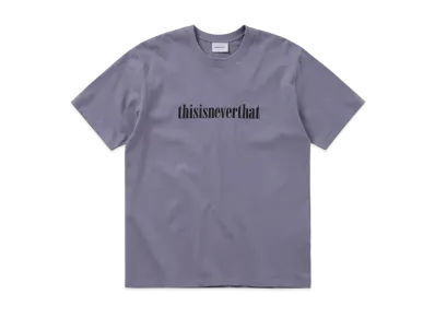 thisisneverthat Onyx Logo Tee "Purple Grey"