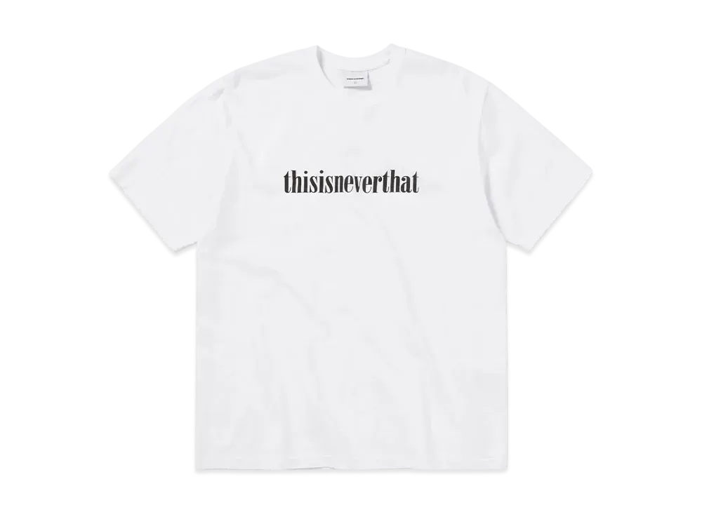 thisisneverthat Onyx Logo Tee "White"