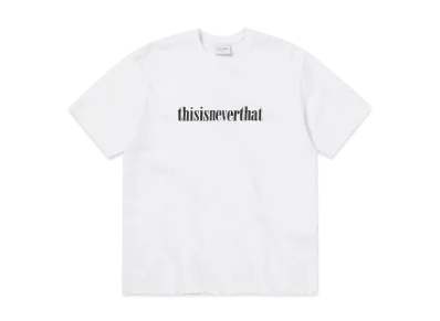 thisisneverthat Onyx Logo Tee "White"