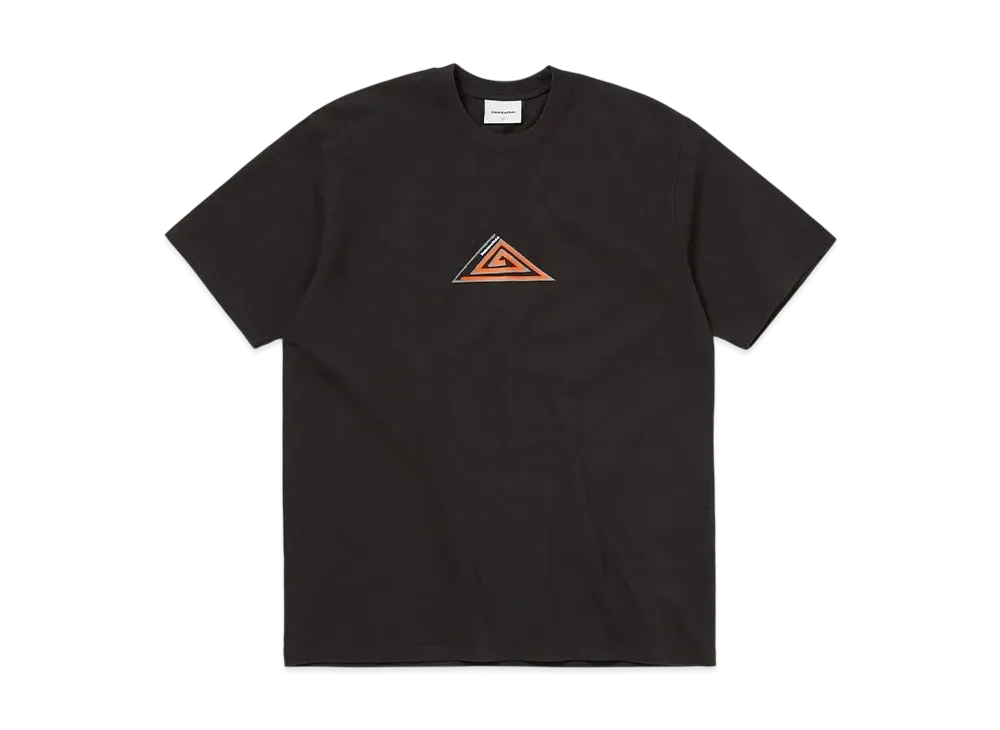 thisisneverthat Spiral Triangle Tee "Off Black"