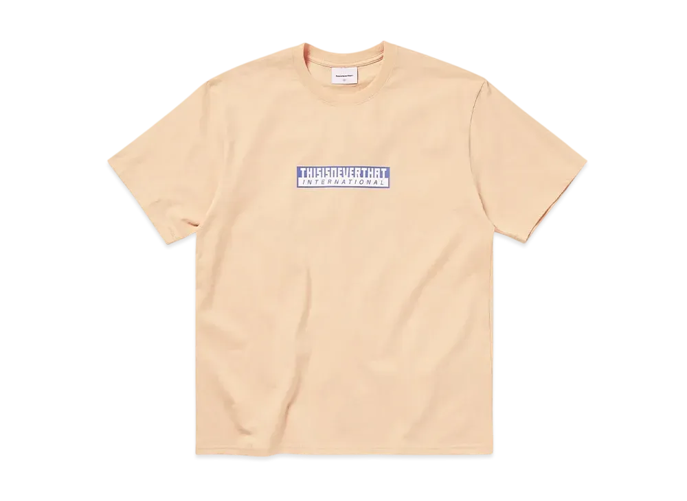 thisisneverthat TNT International Tee "Apricot"