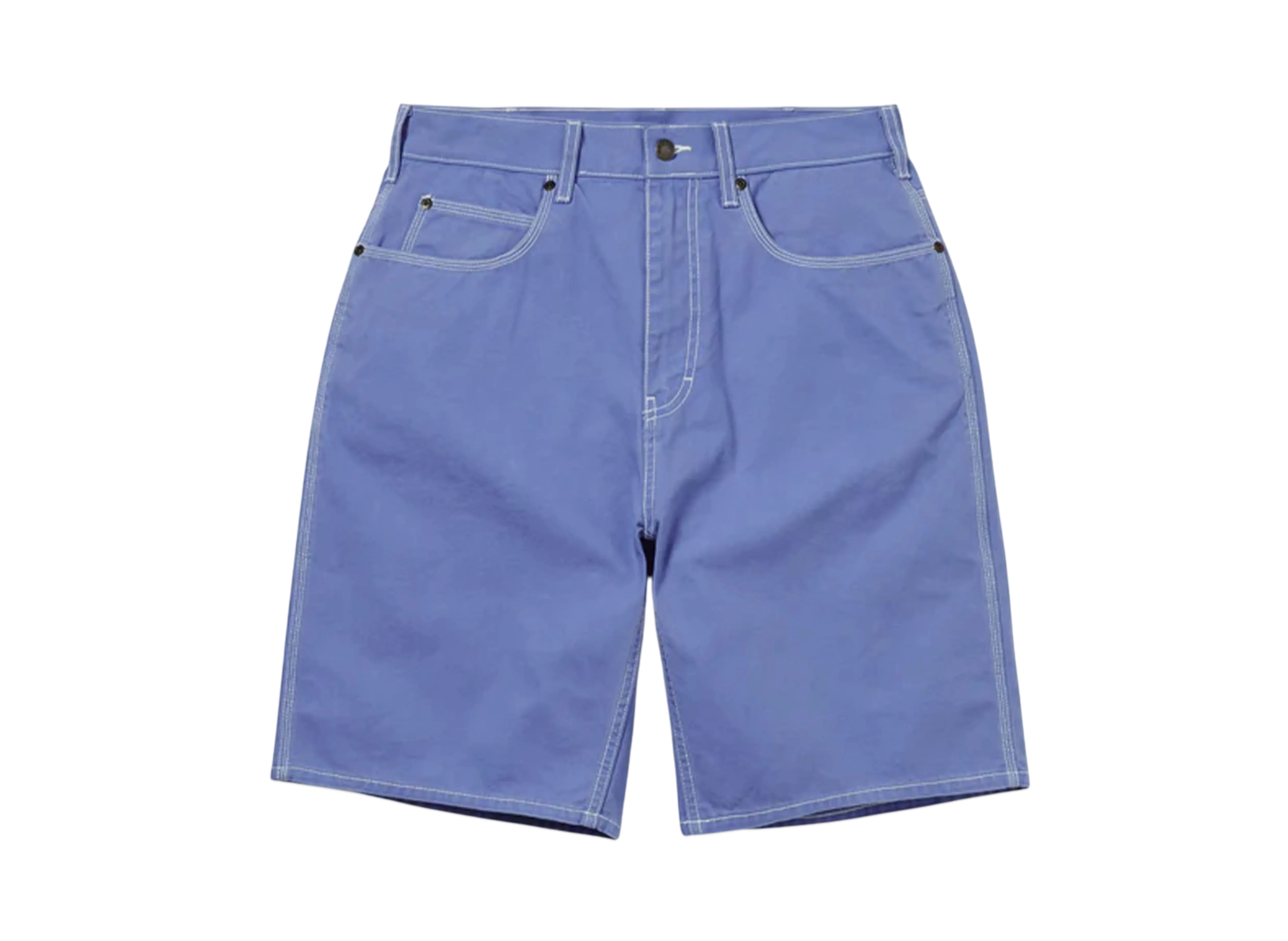 thisisneverthat Contrast Stitch Short "Blue"