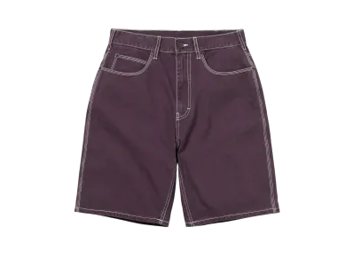 thisisneverthat Contrast Stitch Short "Purple"
