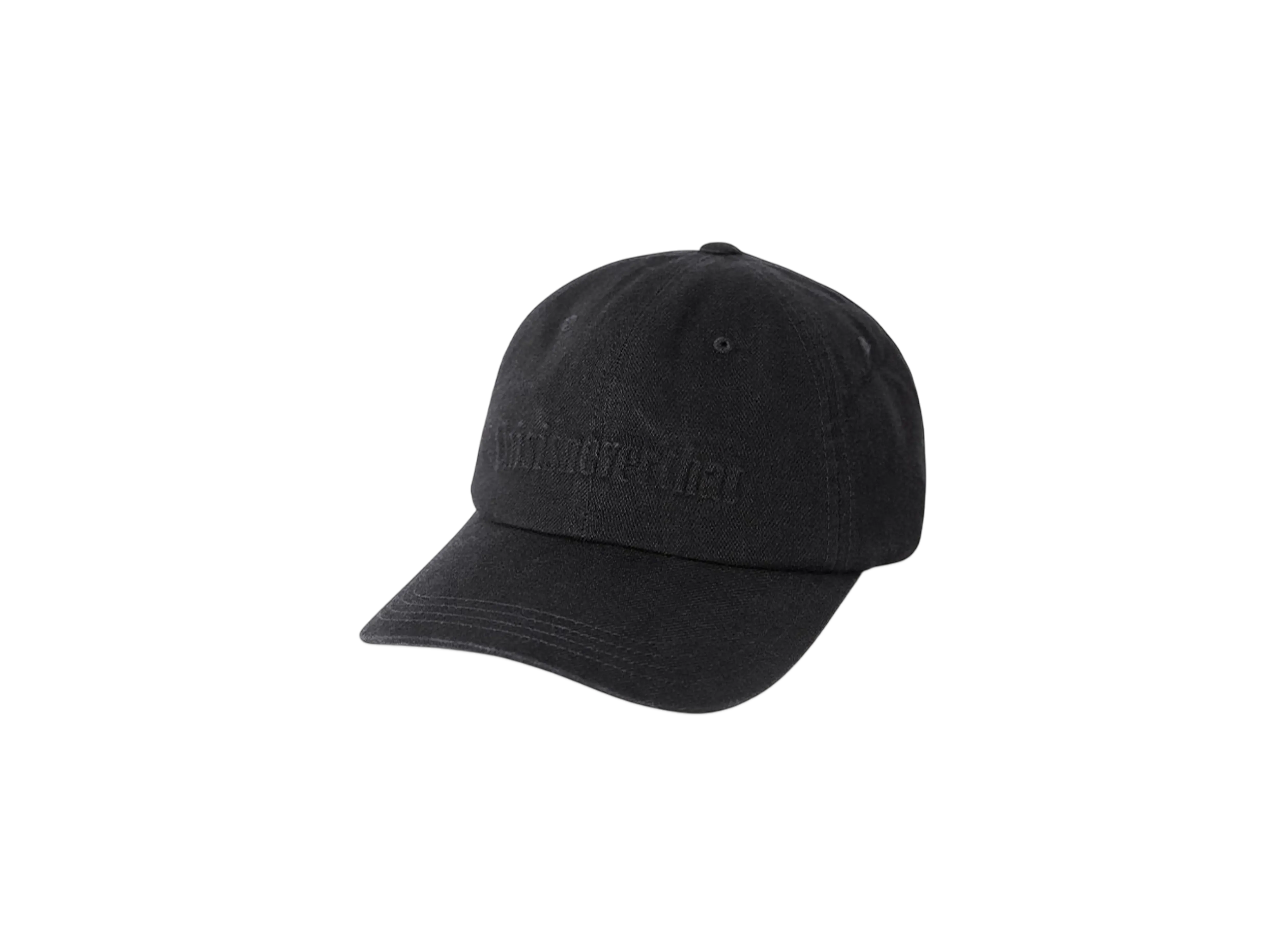 thisisneverthat Onyx Embossed Denim Cap "Black"