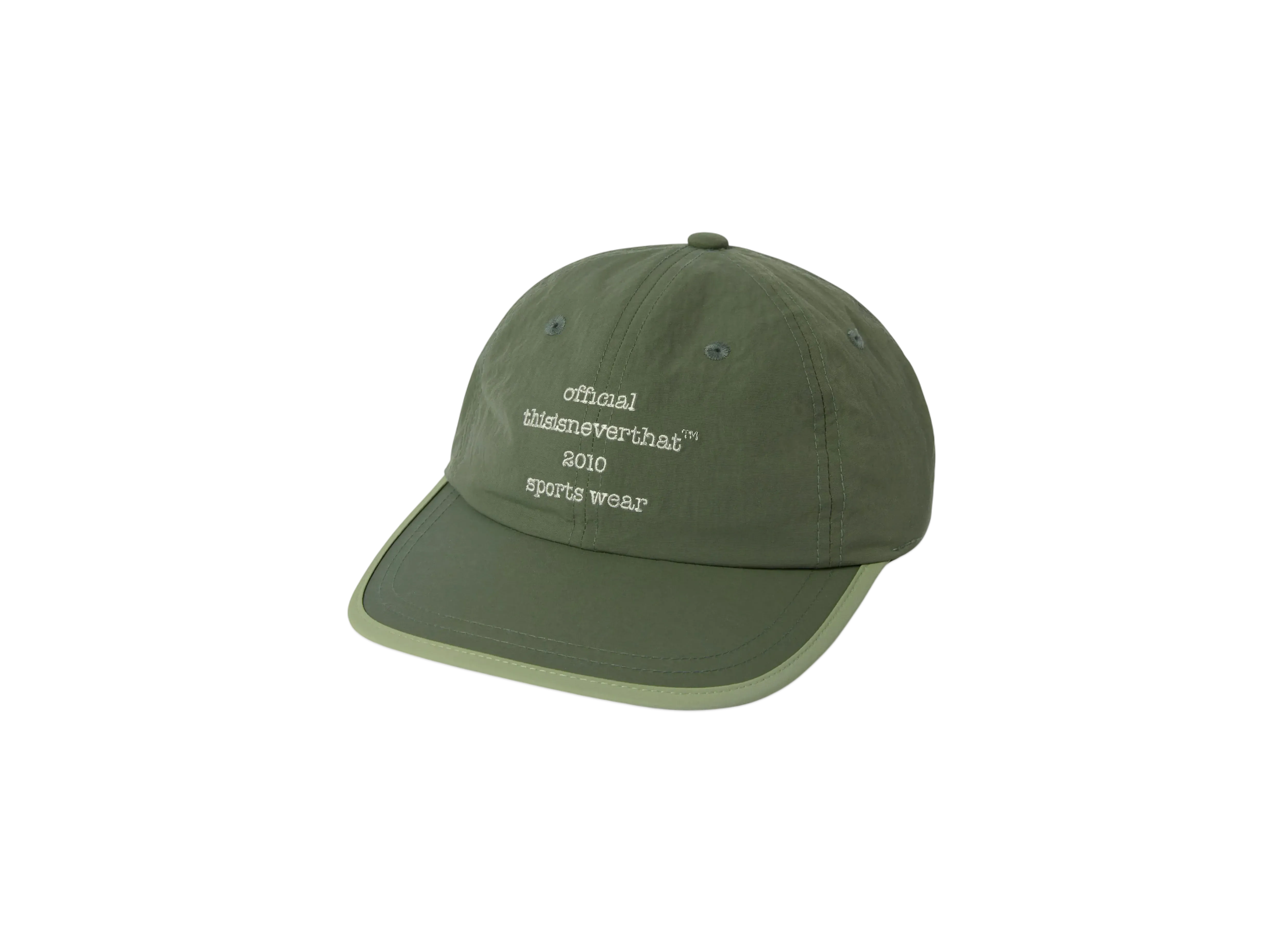 thisisneverthat Nylon Sport Cap "Olive"