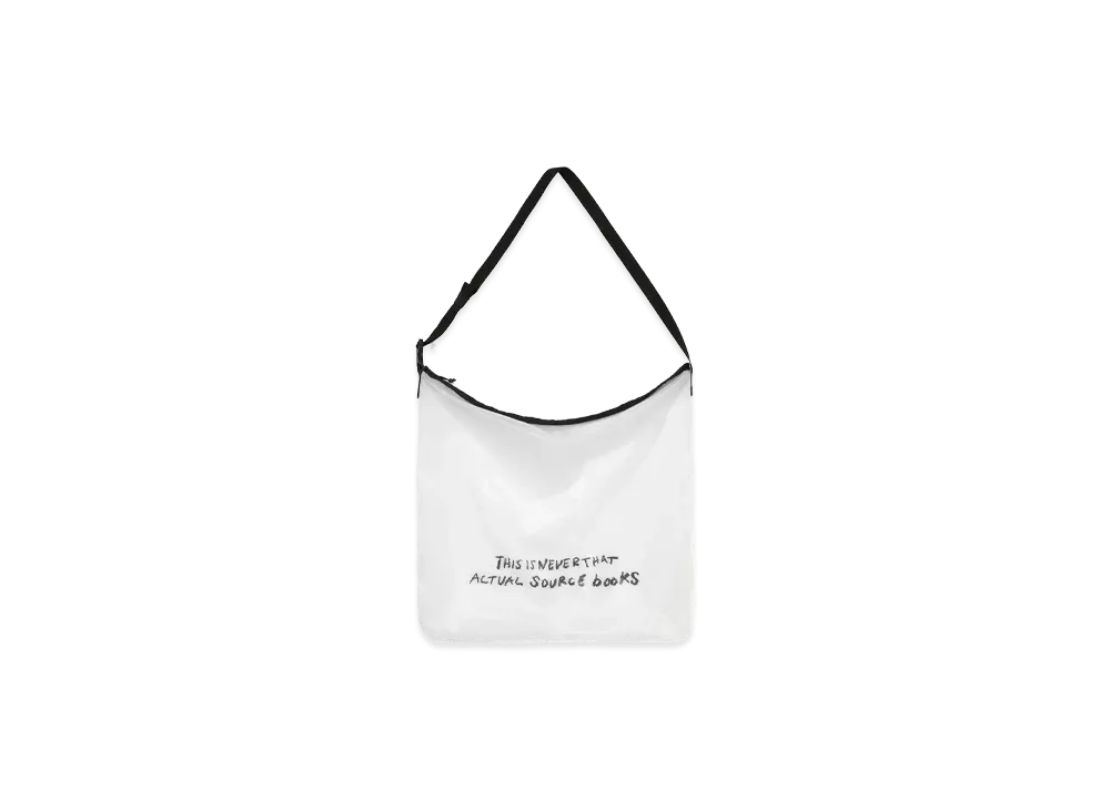 thisisneverthat x Actual Source Nylon Sacoche "White"